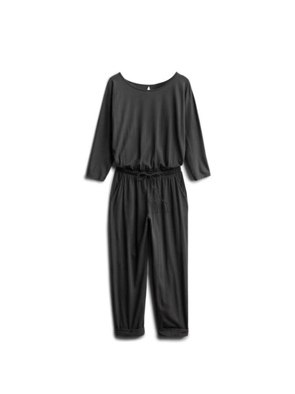 Michael Stars Jinayah Gray Knit Jumpsuit Size Medium